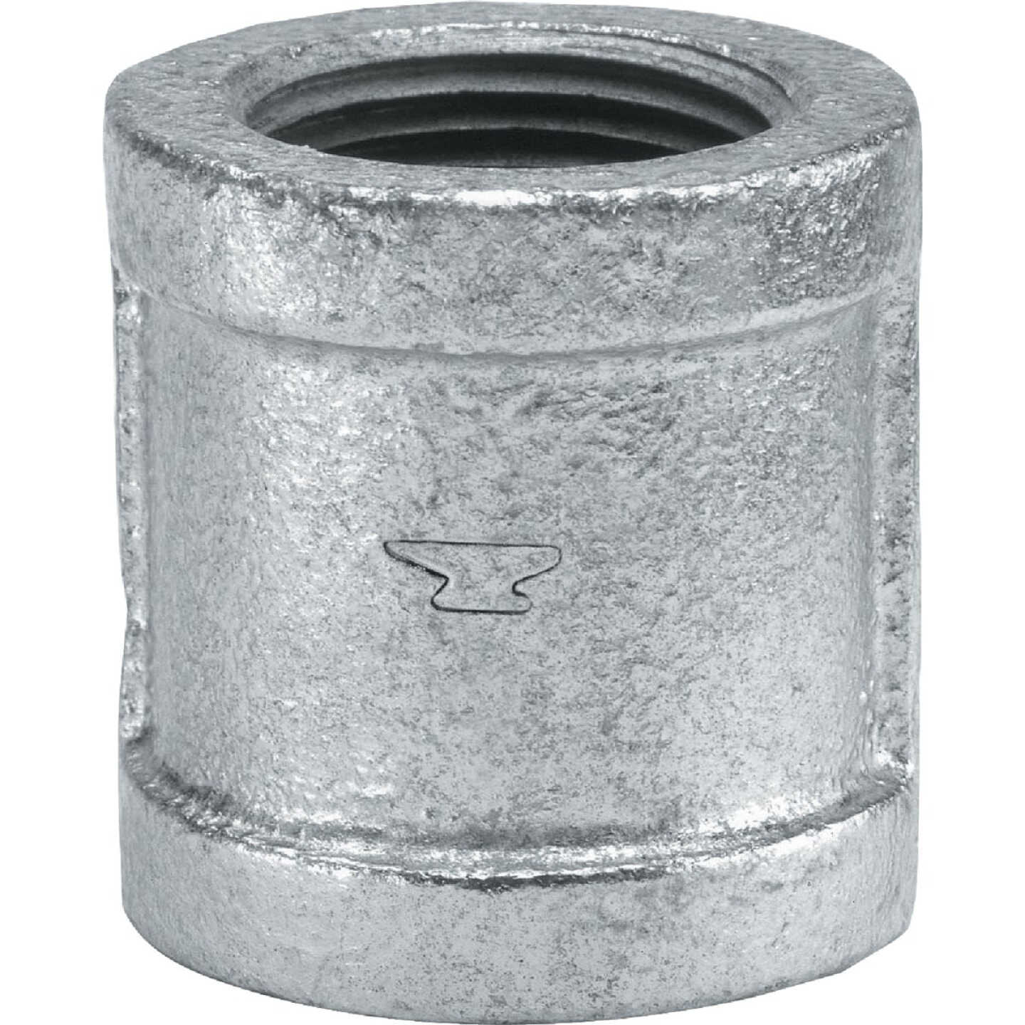 Anvil 2 In. x 2 In. FPT Galvanized Coupling Image 1