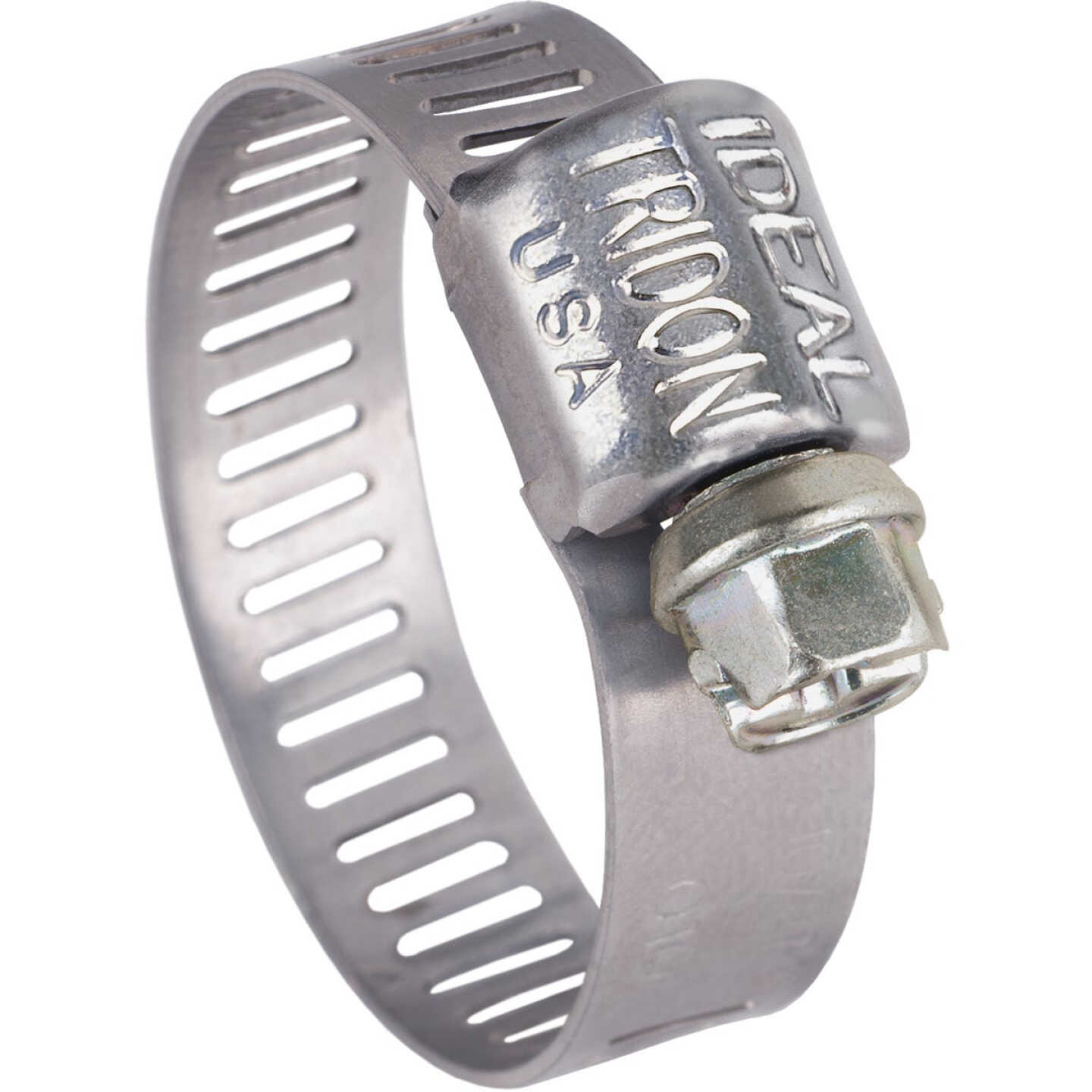 Ideal 5/16 In. - 7/8 In. All Stainless Steel Micro-Gear Hose Clamp Image 1