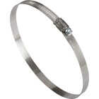 Ideal 5 In. - 7 In. 57 Stainless Steel Hose Clamp with Zinc-Plated Carbon Steel Screw Image 1