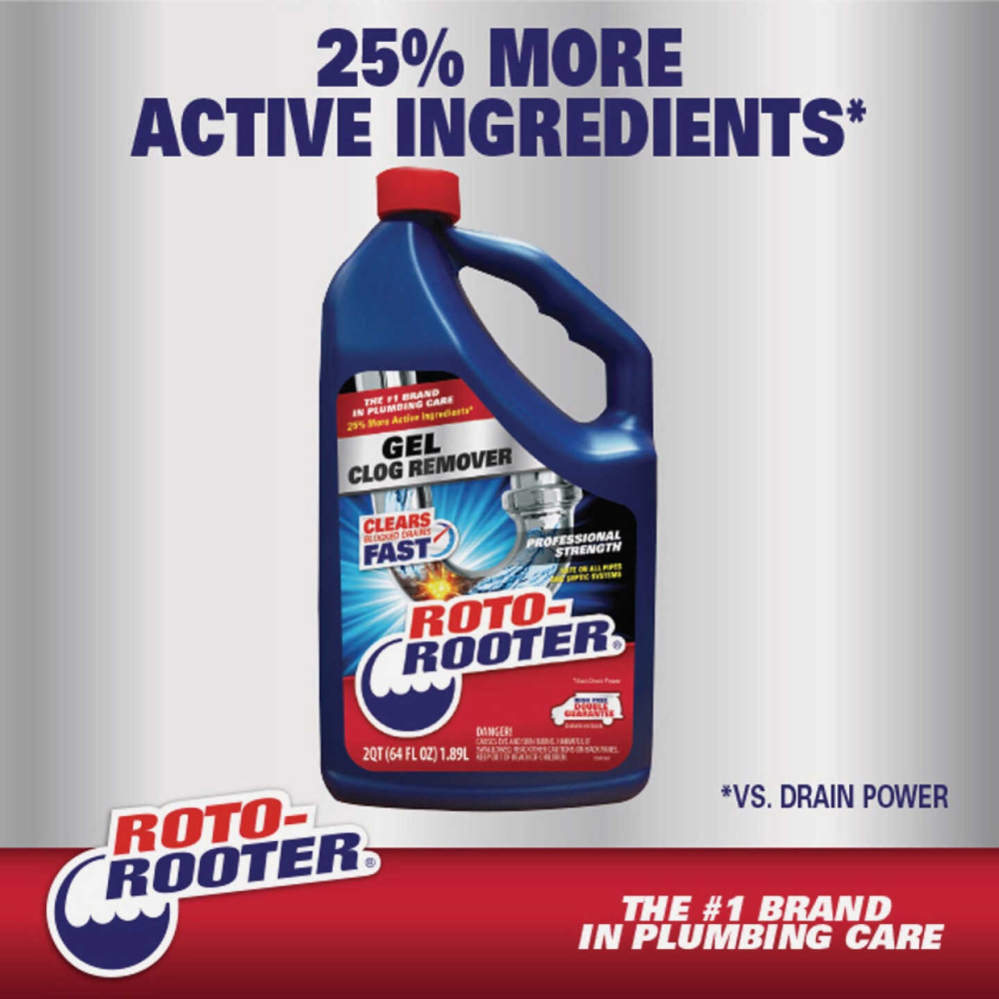 Roto-Rooter 80 Oz. Gel Clog Remover Image 3