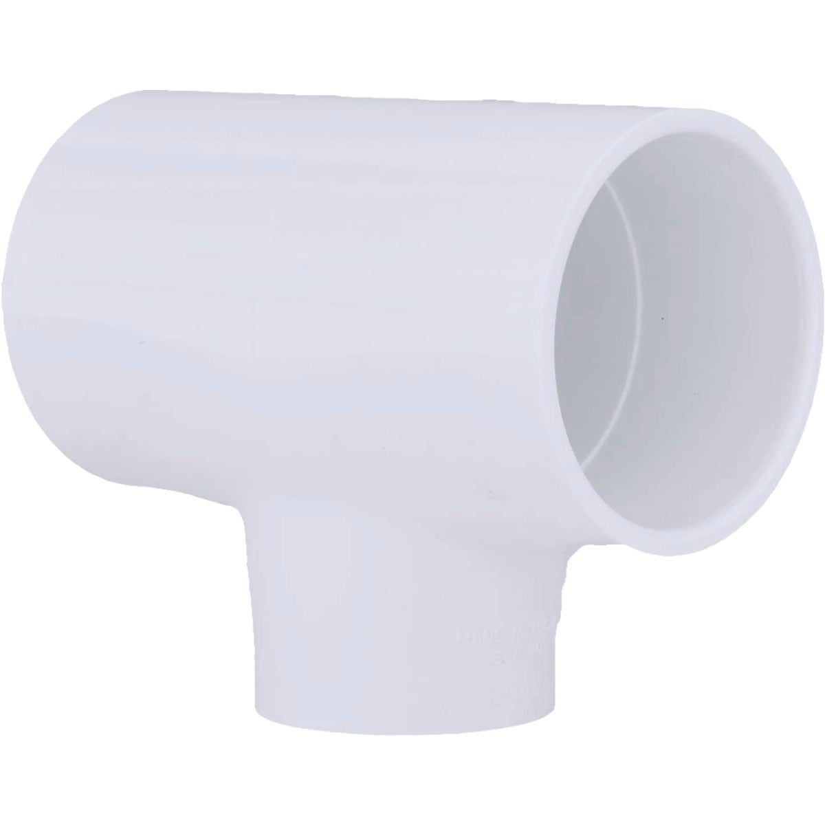 Charlotte Pipe 2 In. x 2 In. x 1-1/2 In. Schedule 40 PVC Reducing Tee