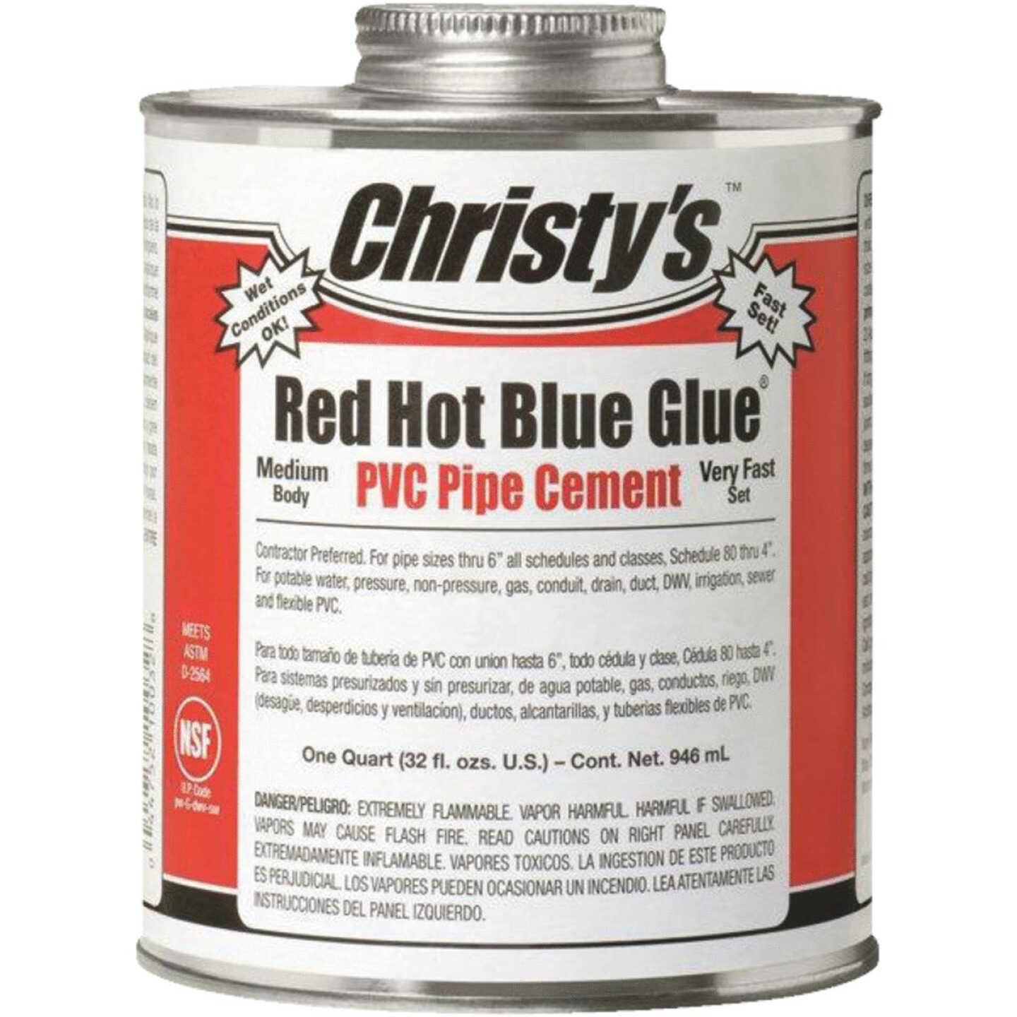 QUART PVC PIPE CEMENT Image 1