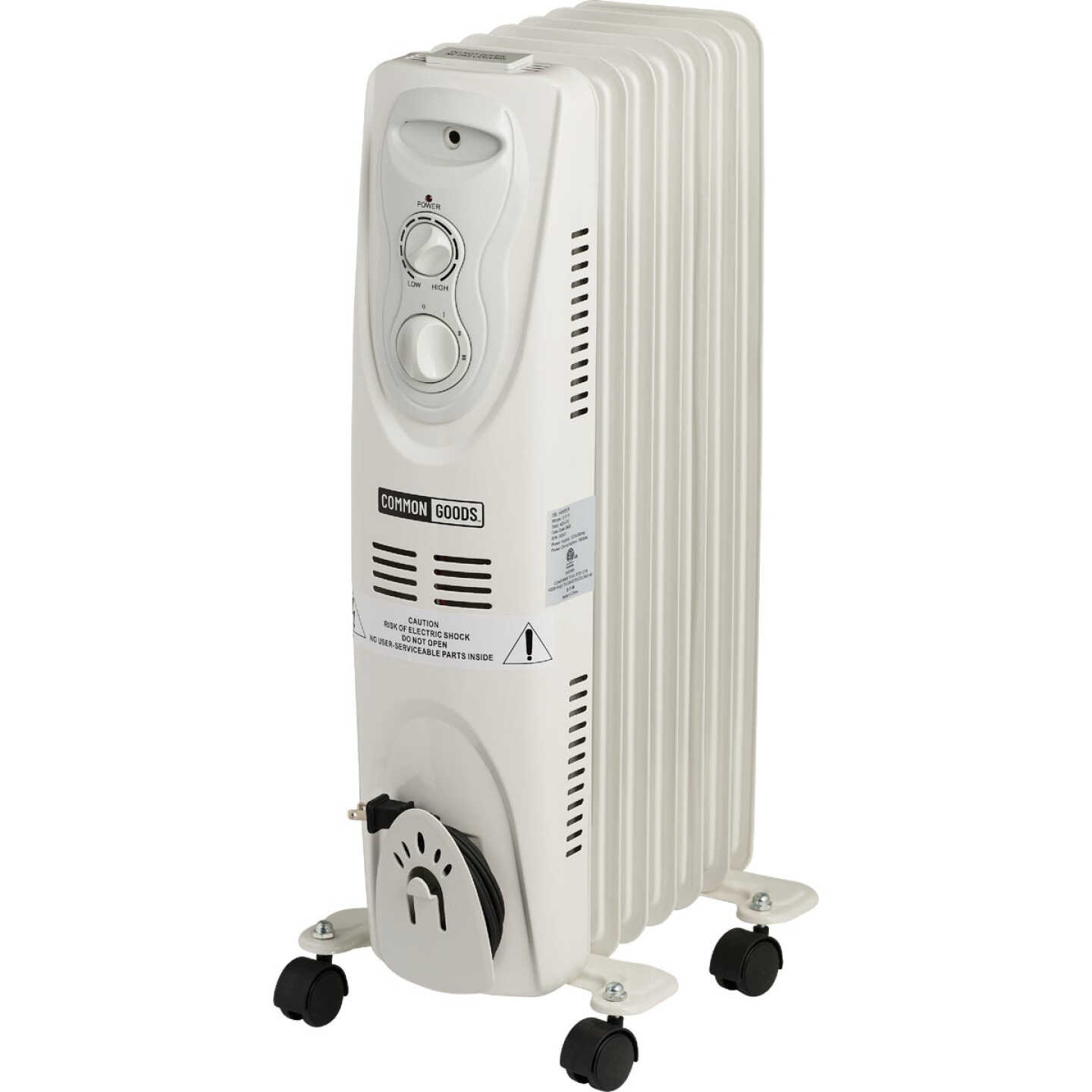 Home Impressions 1500W 120V Oil Filled Radiator Heater Image 3