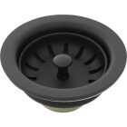 Danco Matte Black 3-1/2 In. Basket Strainer Assembly Image 1