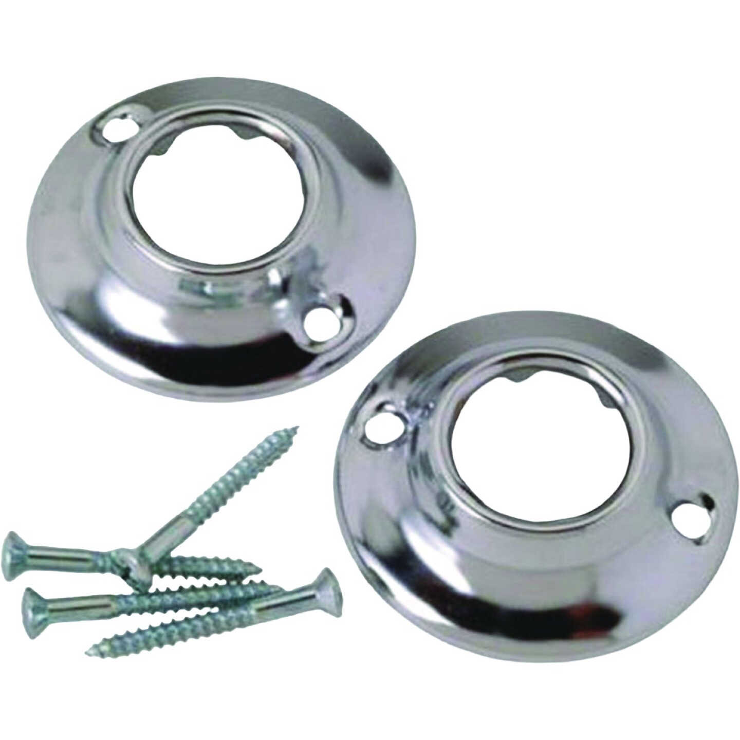 Master Plumber Shower Curtain Rod Flange (2-Pack) Image 1
