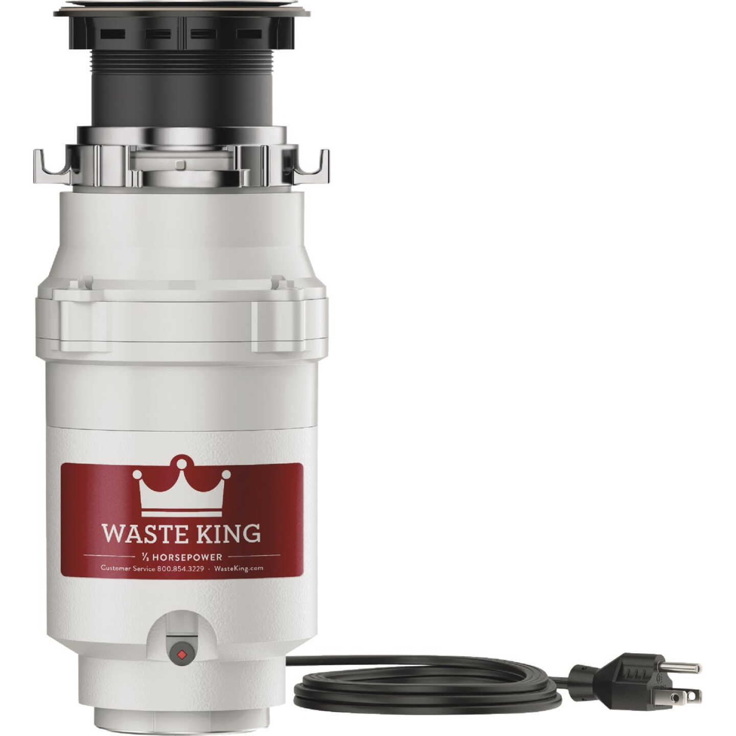 Waste King Legend Series 1/3 HP Garbage Disposer, 2 Year Warranty Image 1