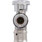 SharkBite 1/2 In. PEX Press x 3/8 In. OD Brass Angle Stop Image 4