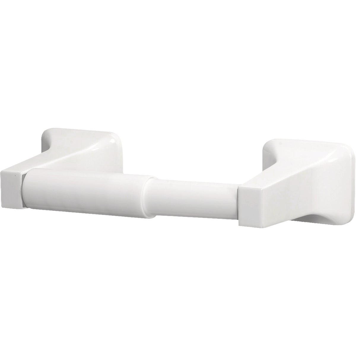 HomePointe White Basic Toilet Paper Holder