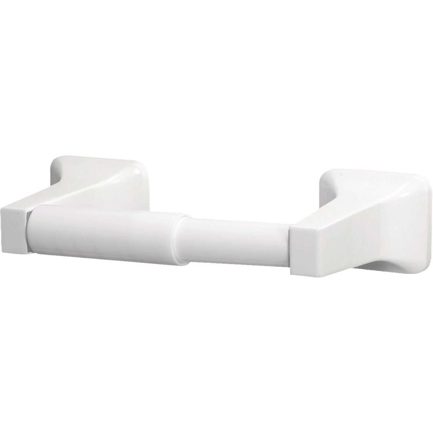 HomePointe White Basic Toilet Paper Holder Image 1