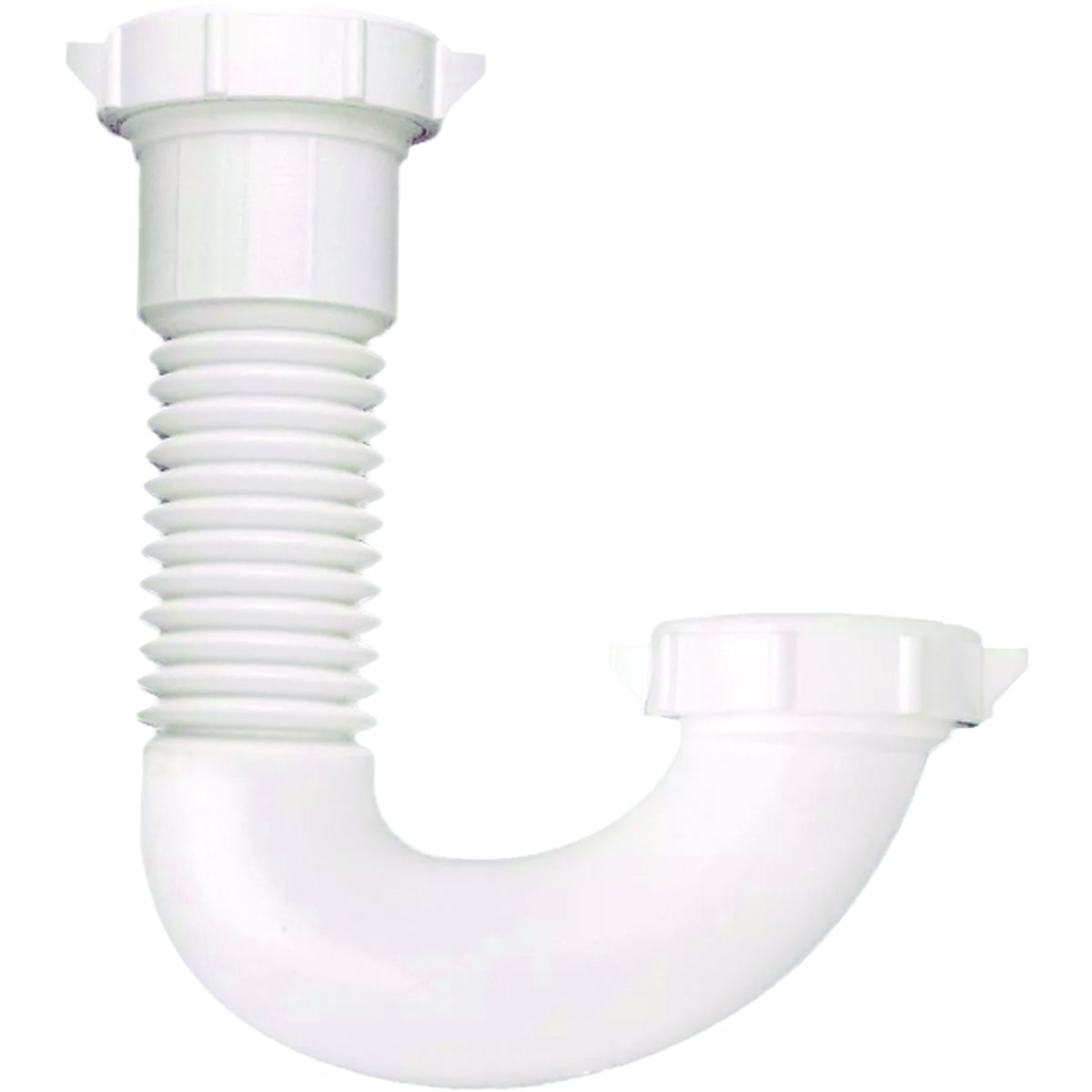 Oatey 1-1/4 In. x 1-1/2 In. White Plastic J-Bend