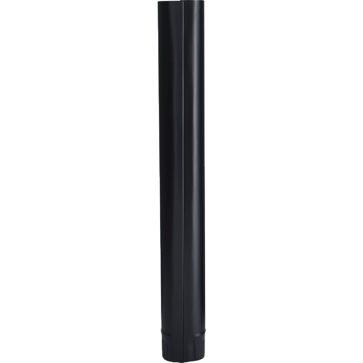 Imperial 28 Ga. 4 In. x 24 In. Black Single-Wall Stove Pipe Image 4