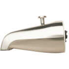 Do it Best Brushed Nickel Bathtub Spout with Diverter Image 1