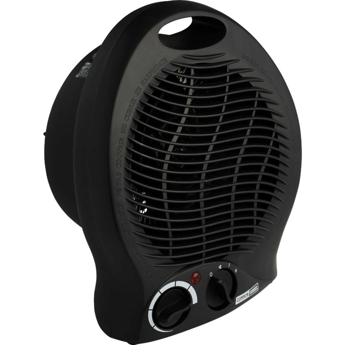 Common Goods 1500W 120V Electric Space Heater, Black Image 4