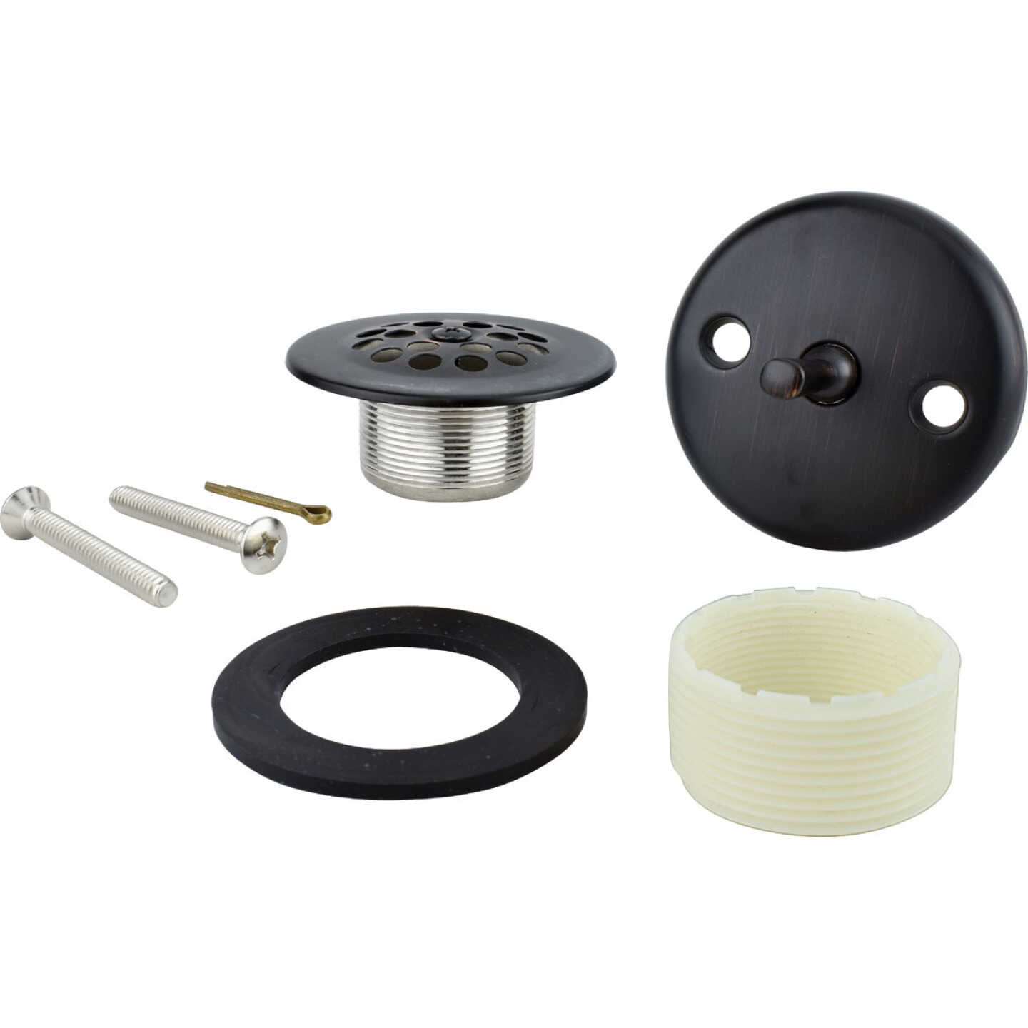 Do it Best Venetian Bronze Trip Lever Bath Drain Trim Kit Image 1