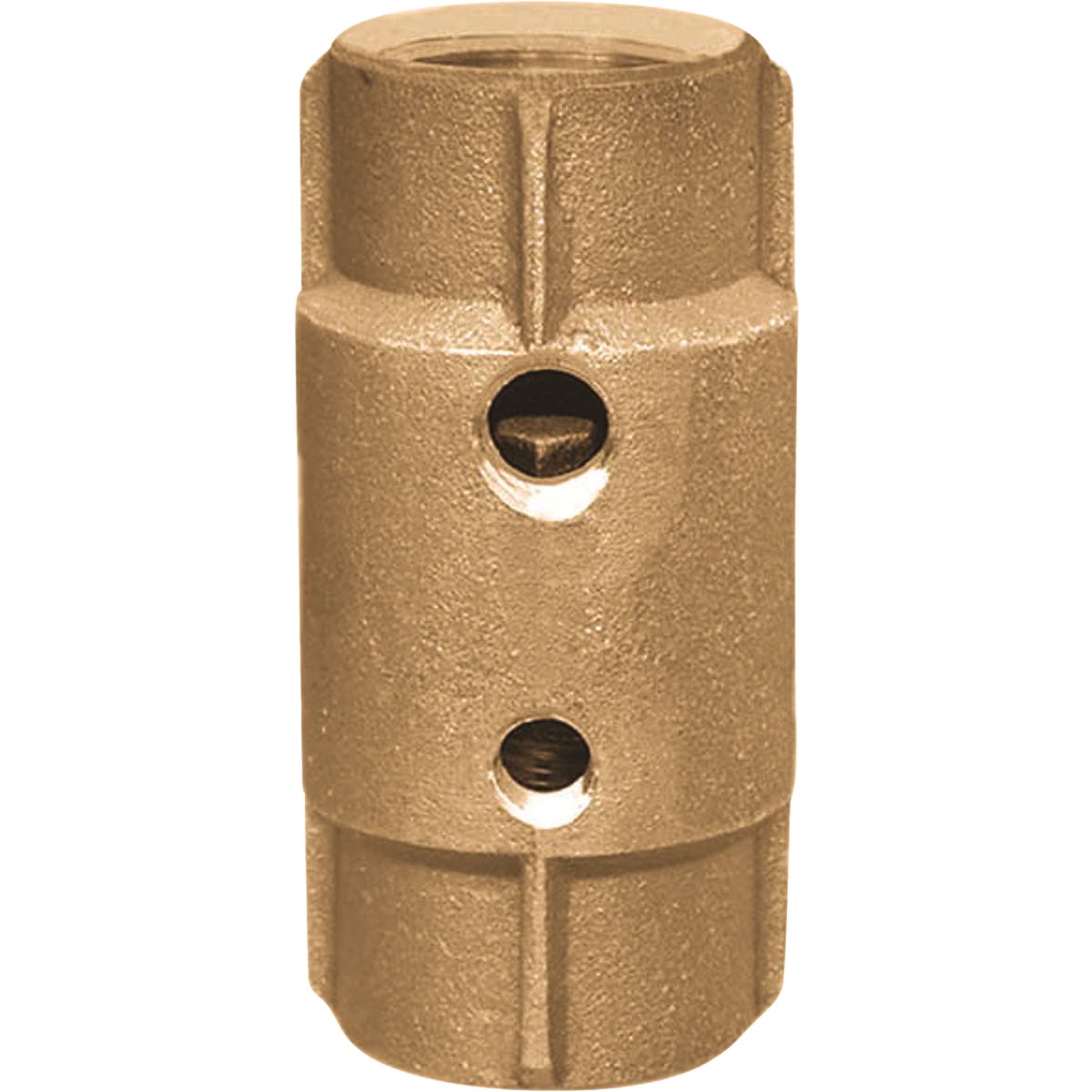 Simmons 1-1/4 In. Silicon Bronze Spring Loaded Check Valve Image 1