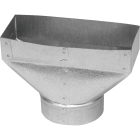 Imperial 30 Ga. 6 In. x 10 In. x 6 In. Universal Register Boot Image 1