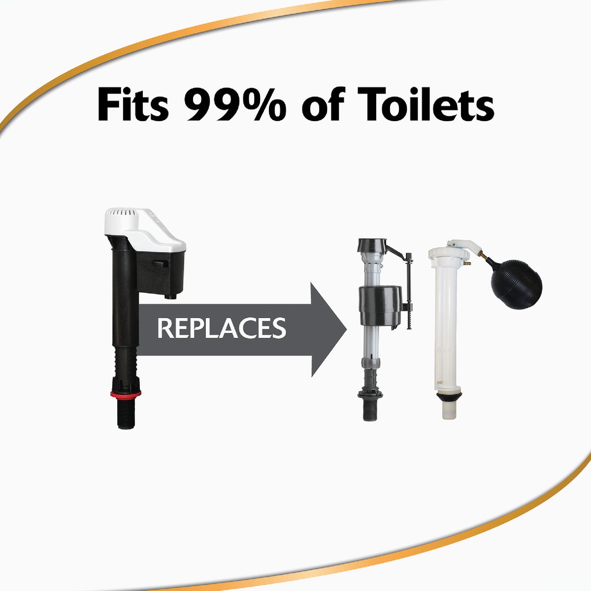 Korky QuietFill Toilet Fill Valve  Image 4