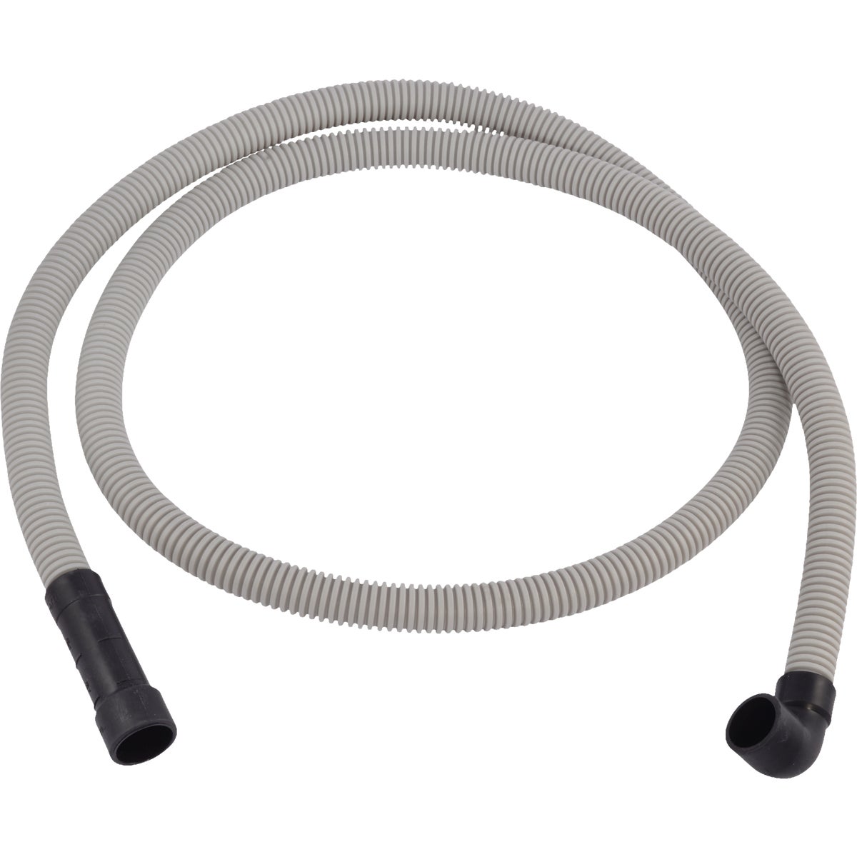 Eastman 6 Ft. Gray Plastic Dishwasher Discharge Hose