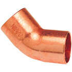 NIBCO 2 In. CxC 45 Deg. Copper Elbow (1/8 Bend) Image 1