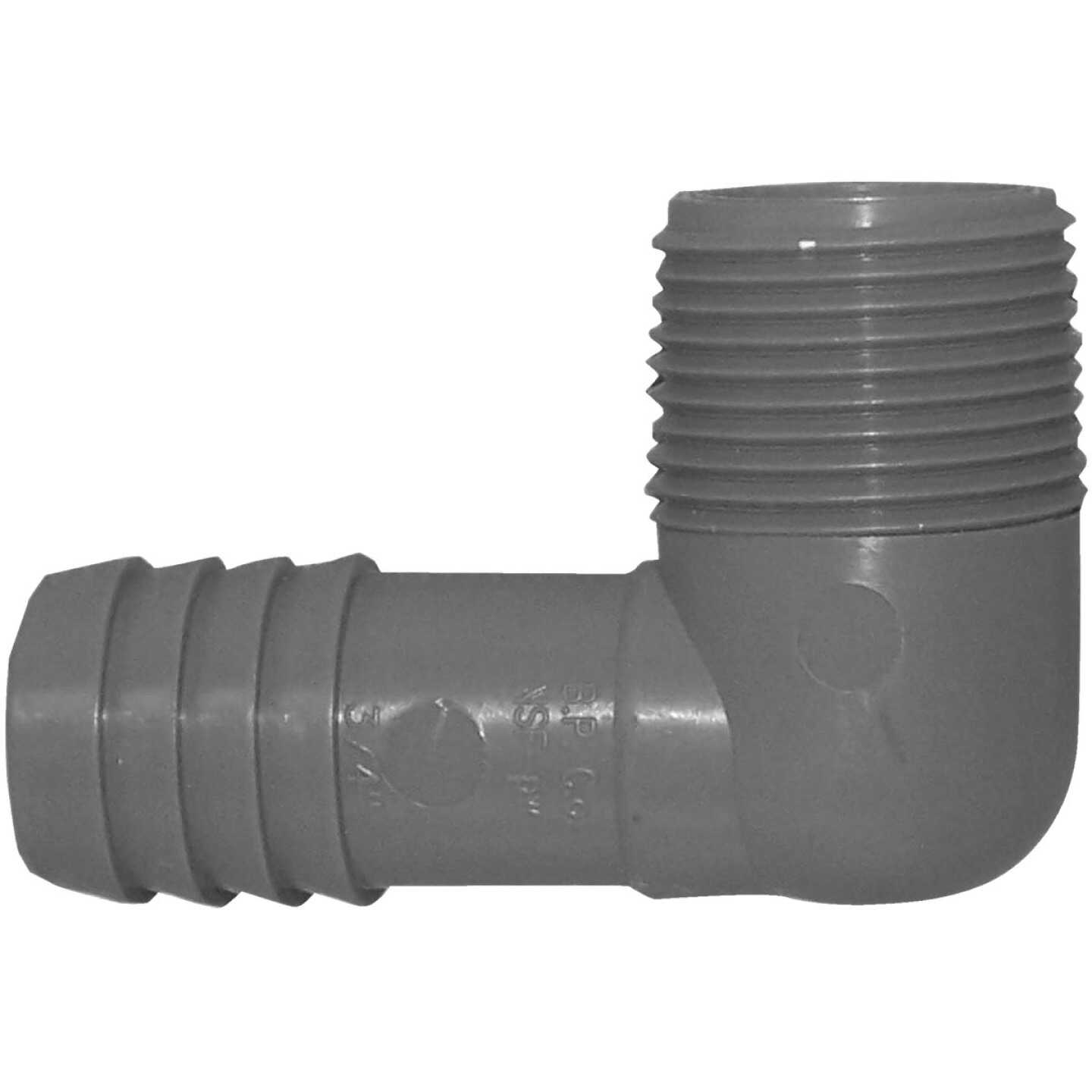 Boshart 3/4 In. Male 90 Deg. Polypropylene Insert Elbow (1/4 Bend) Image 1