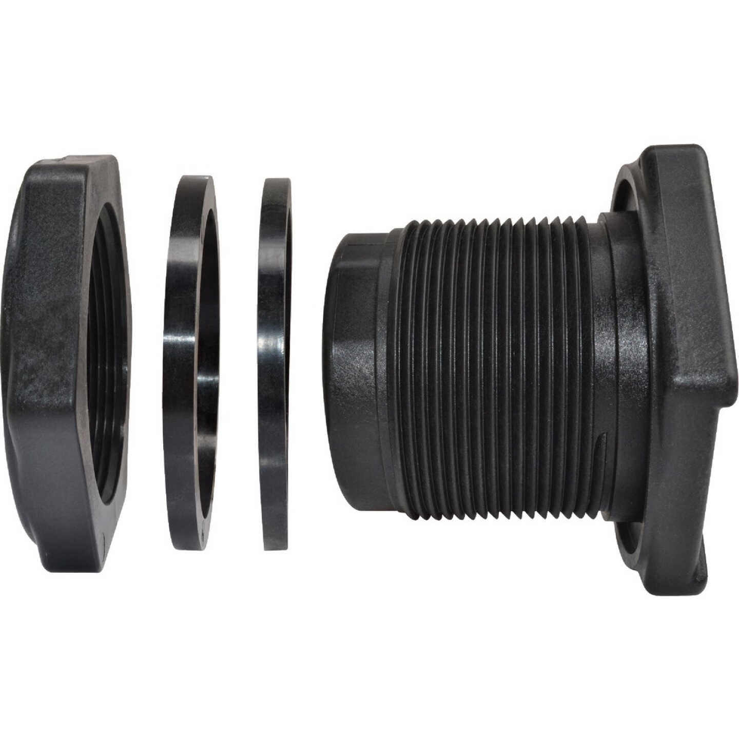Abbott 2 In. Polypropylene Bulkhead Fitting Image 2