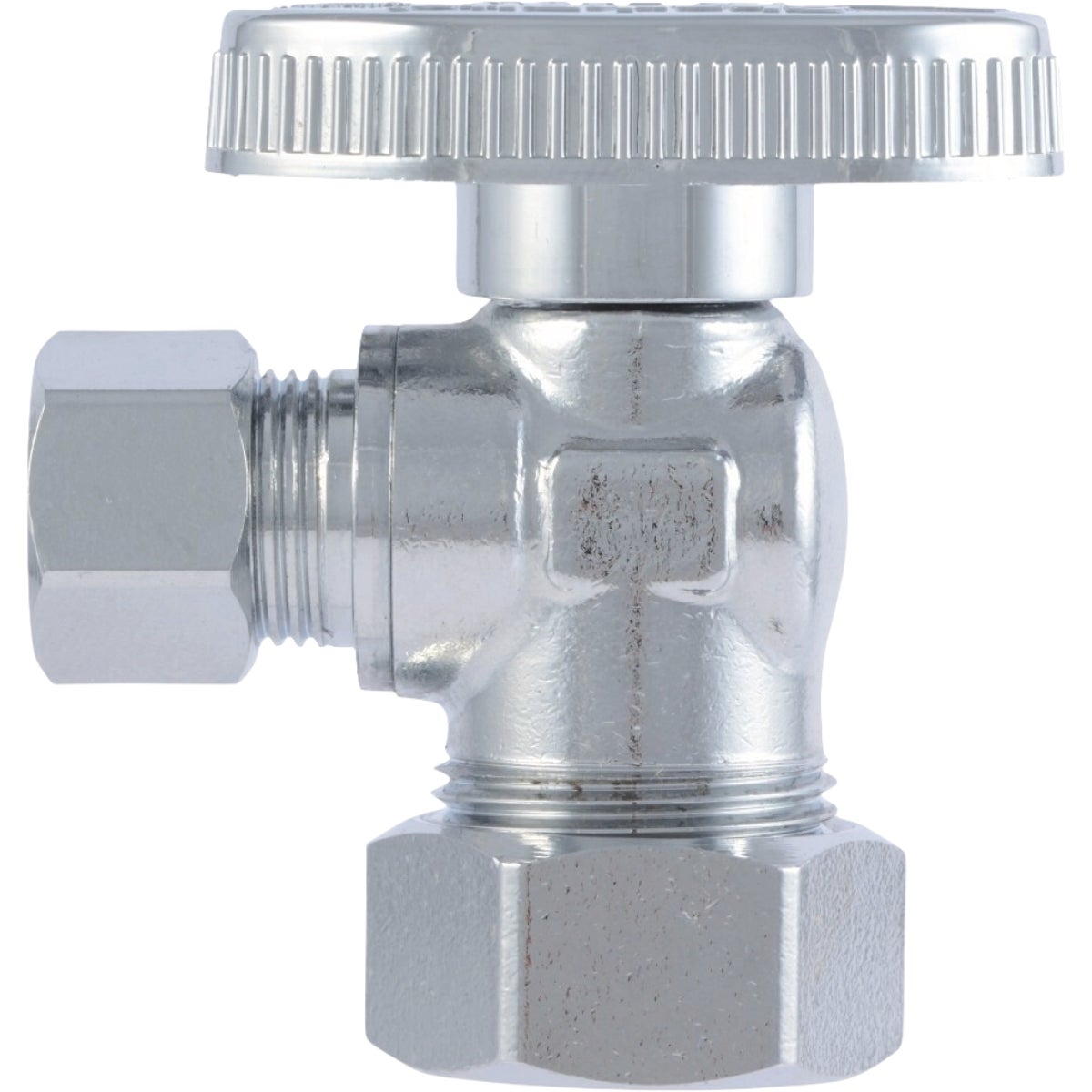 SharkBite 1/2 In. Compression x 3/8 In. Compression Quarter Turn Angle Valve Image 3