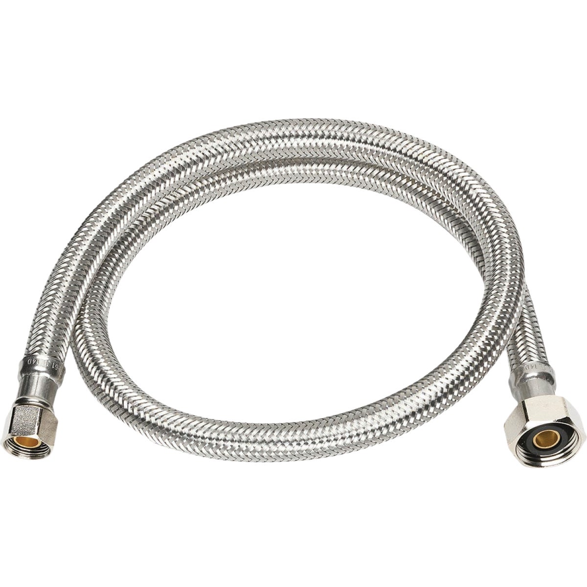 Homewerks 3/8 In. OD X 1/2 In. IP Braided Stainless Steel Faucet Supply Line