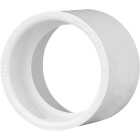 Charlotte Pipe 1-1/2 In. Hub Schedule 40 DWV PVC Coupling Image 1
