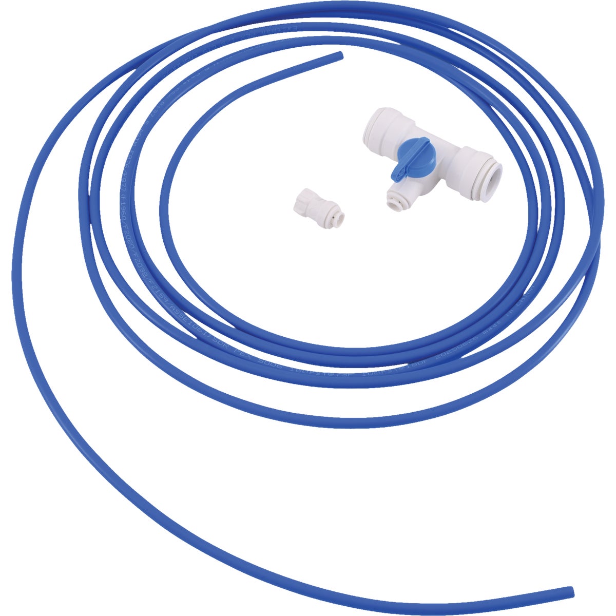 Eastman 1/4 In. OD x 15 Ft. L. PEX Ice Maker Connector Kit with Valve