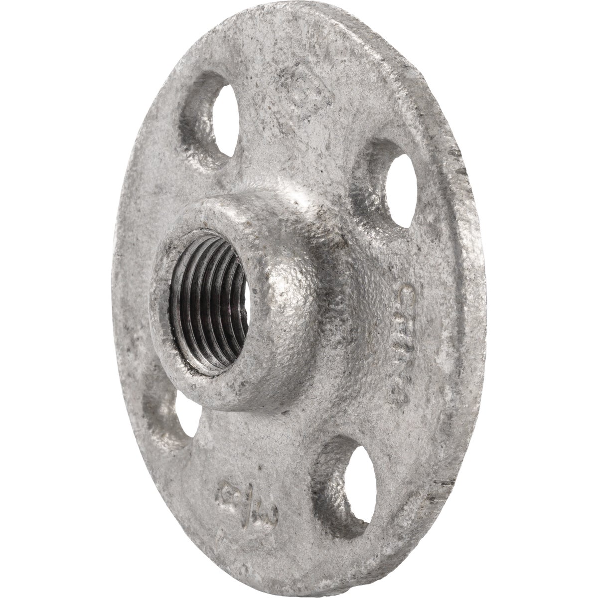 Southland 3/8 In. Galvanized Malleable Iron Floor Flange Fitting Image 4