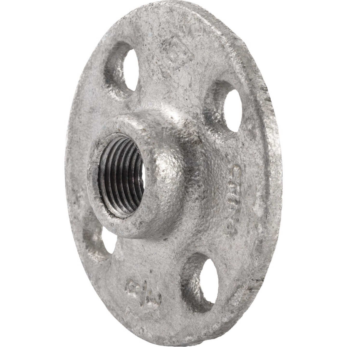 Southland 3/8 In. Galvanized Malleable Iron Floor Flange Fitting Image 4