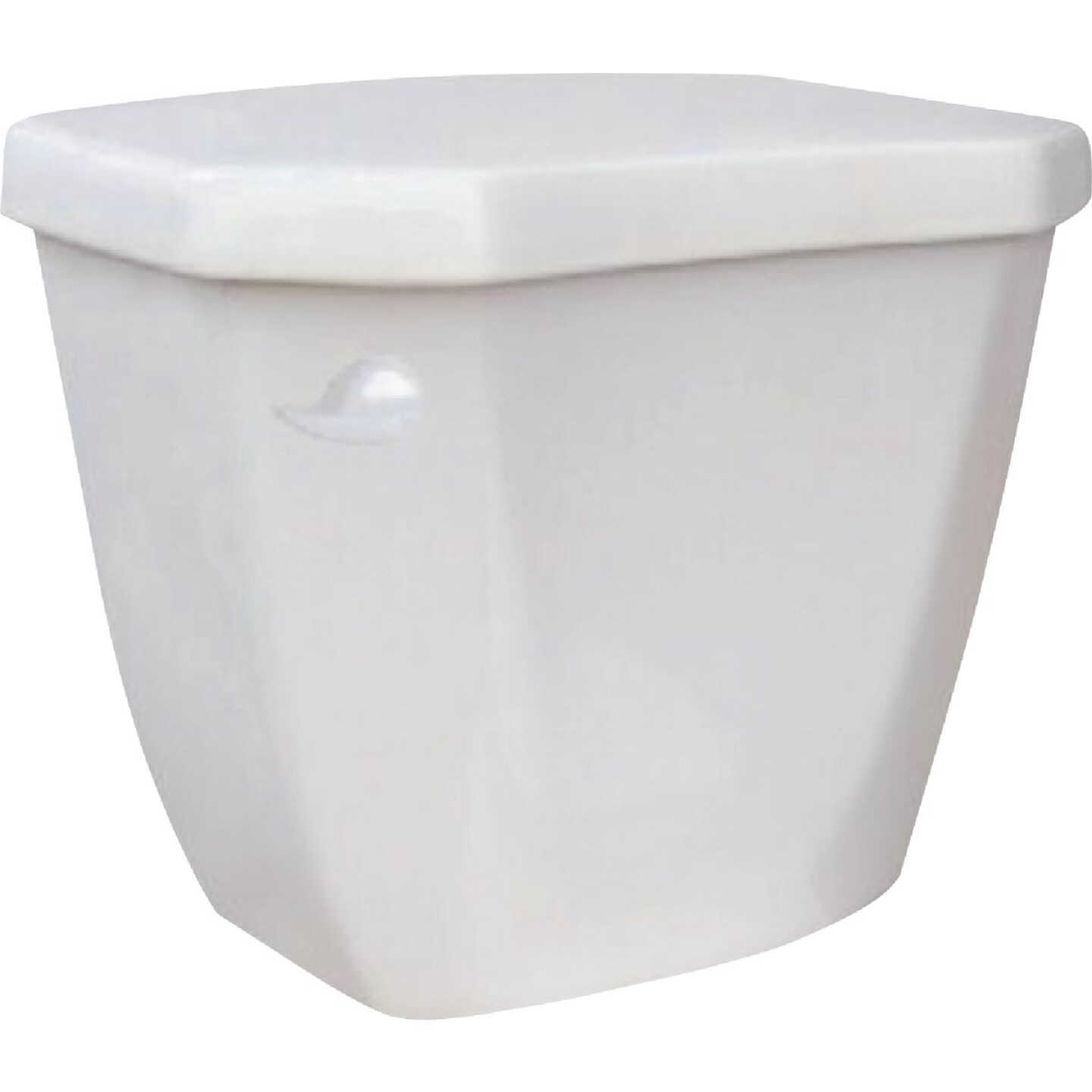 Compass Manufacturing Baltic White Vitreous China 1.28 GPF Toilet Tank Image 1