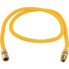 Eastman 3/8 In. OD x 60 In. 1/2 In. FIP x 1/2 In. MIP (Tapped 3/8 In. FIP) Coated Stainless Steel Gas Connector Image 1