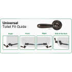 Fluidmaster Perfect Fit Premium Oil-Rubbed Bronze Tank Lever with Plastic Telescoping Arm Image 4
