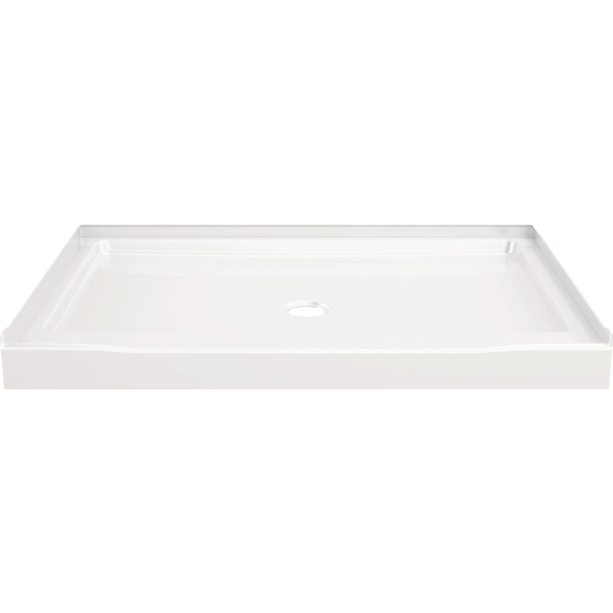 Delta 48 In. x 34 In. Gloss White Classic 500 Shower Base