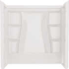 Delta Classic 500 60 In. L x 30 In. W x 61-1/4 In. H Alcove Tub Surround Kit, White (3-Piece) Image 1