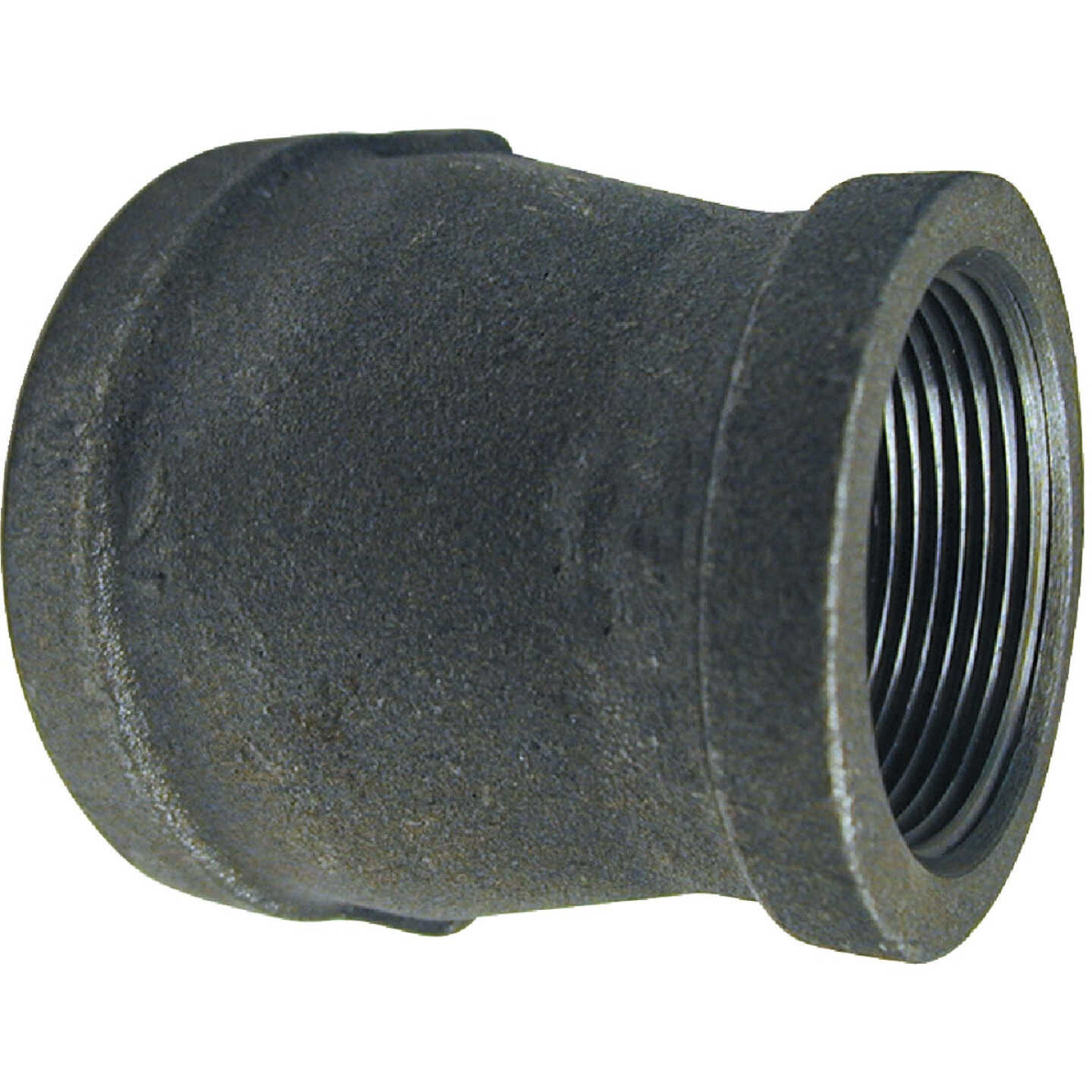 Southland 1-1/4 In. x 1 In. Malleable Black Iron Reducing Coupling Image 1