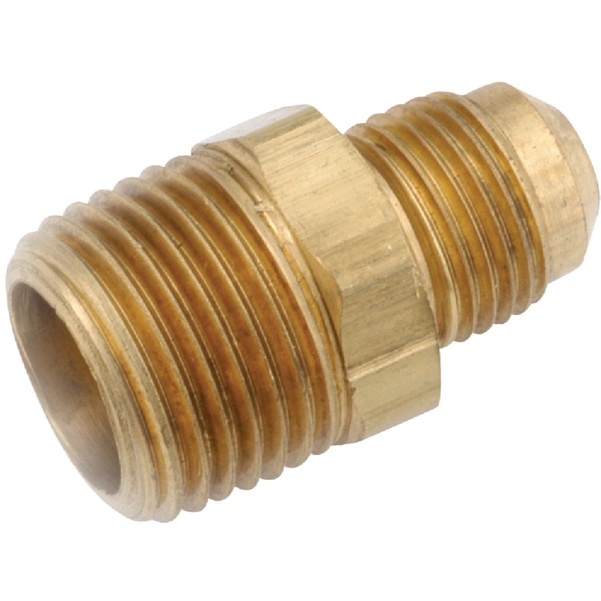 Anderson Metals 3/8 In. x 1/4 In. Brass Male Flare Connector Image 1