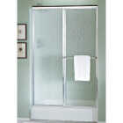 Sterling Deluxe 48-7/8 In. W. X 70 In. H. Chrome Rain Glass Sliding Shower Door Image 1