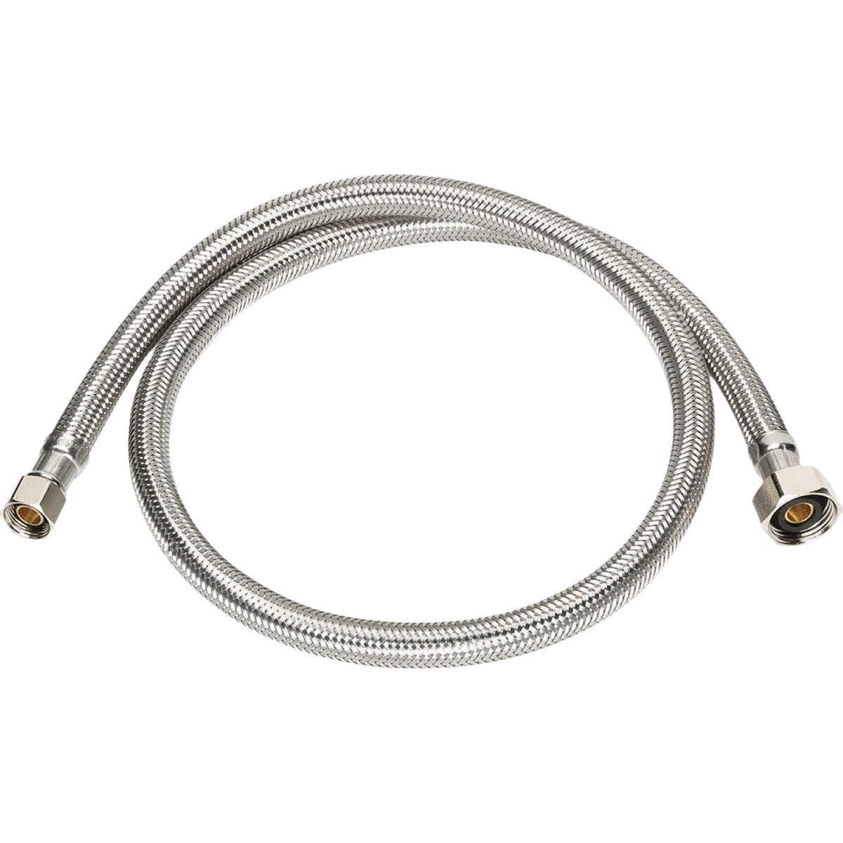 Homewerks 3/8 In. OD x 1/2 In. IPS x 36 In. Braided Stainless Steel Faucet Supply Line