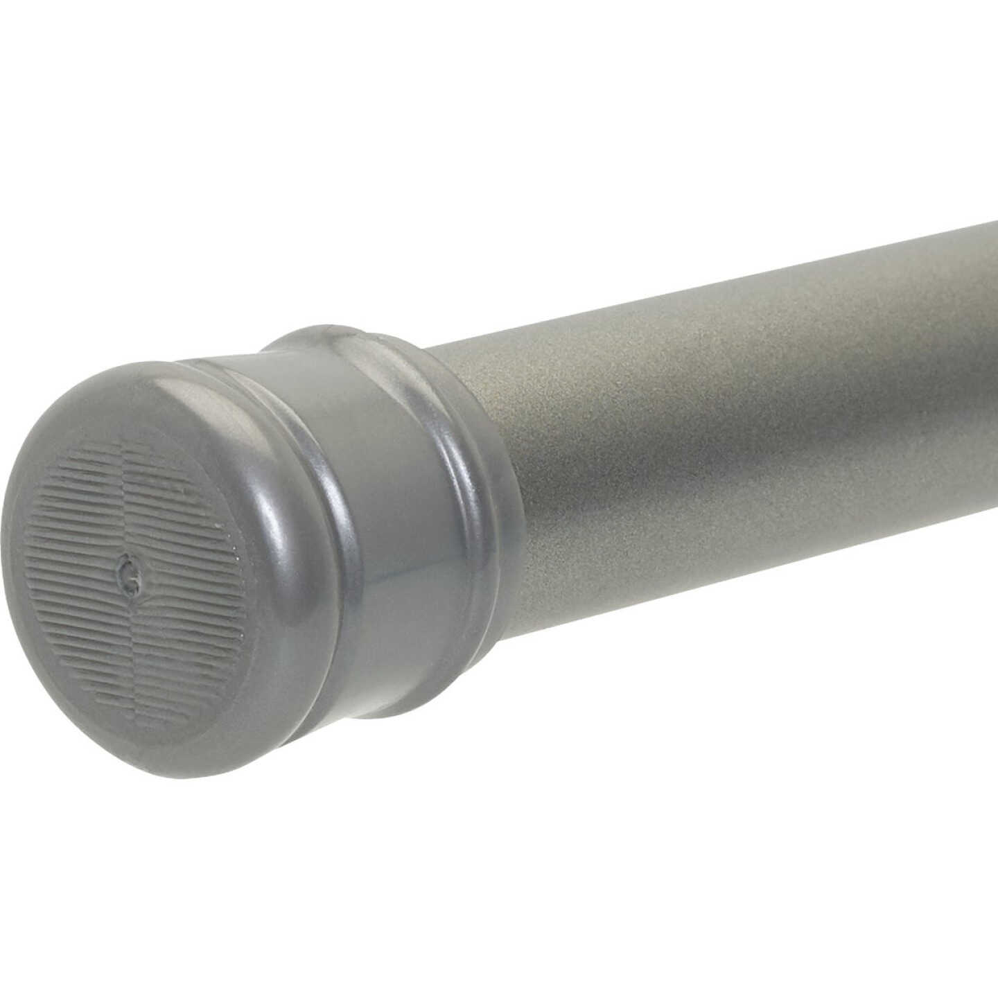 Zenith Zenna Home Straight 42 In. To 72 In. Adjustable Tension Shower Rod in Chrome Image 4