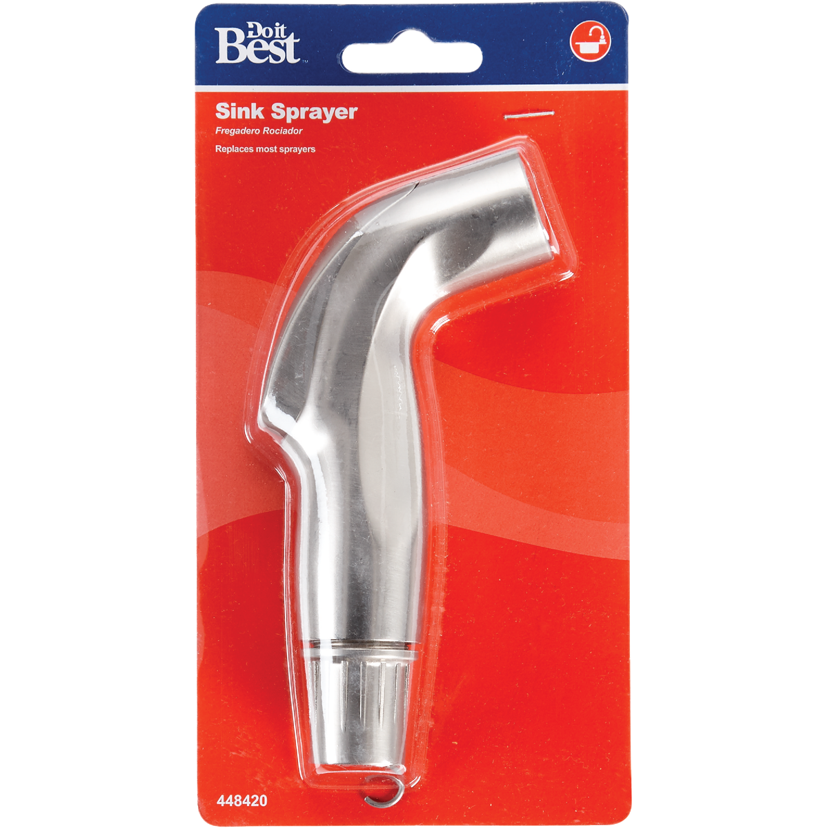 Do it Satin Nickel Replacement Sprayer Head Image 2