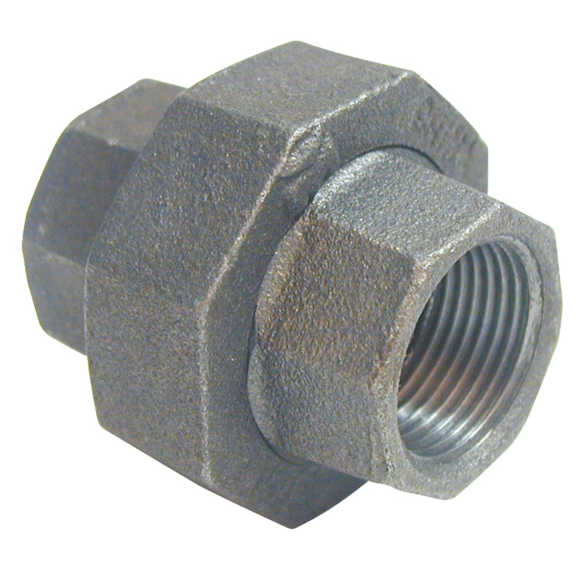 1/8" BLACK UNION