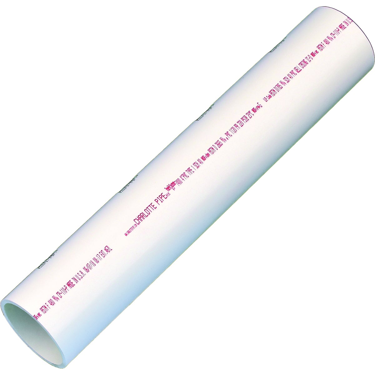 Charlotte Pipe 4 In. x 2 Ft. Schedule 40 PVC DWV Pipe