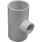 Charlotte Pipe 1-1/4 In. Solvent Weld x 1/2 In. FIP Schedule 40 PVC Tee Image 1