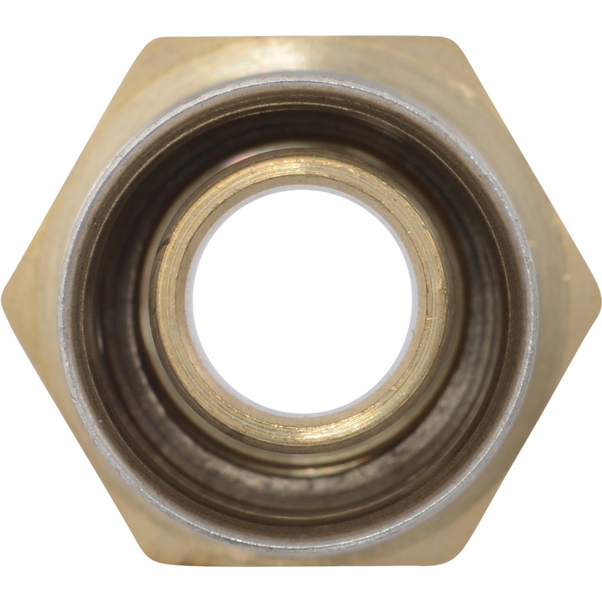 SharkBite 1/2 In. x 3/4 In. MNPT PEX Press Brass Adapter Image 4