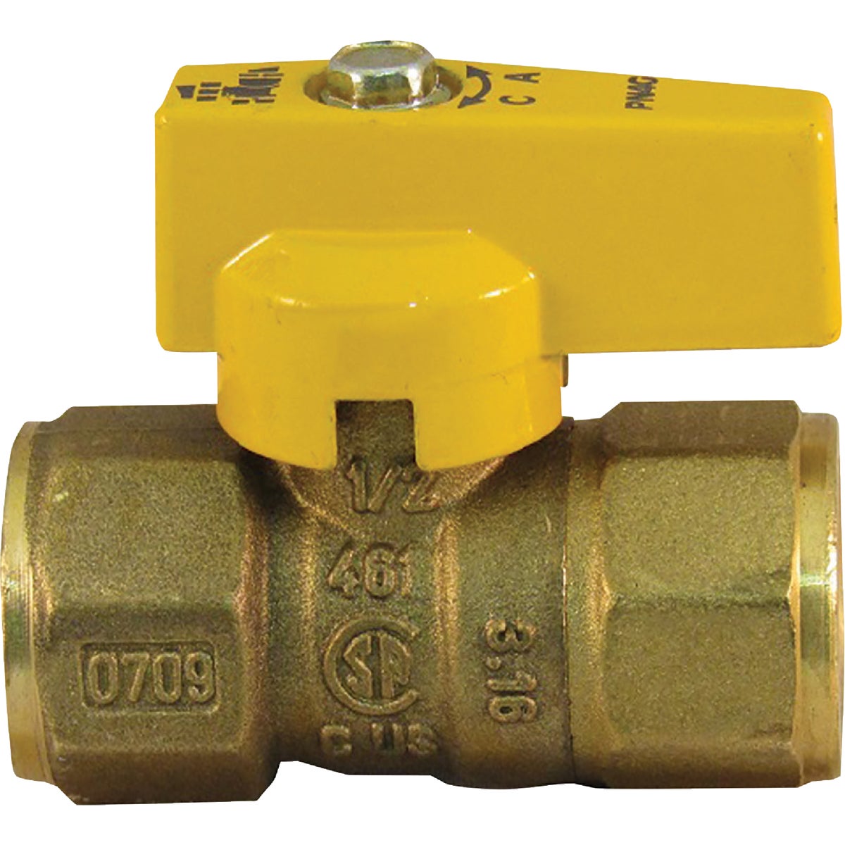 Pro-Flex 1/2 In. FIP x 15/16 In. Flare Brass Gas Valve