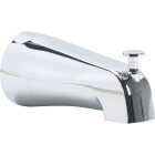 Kohler Genuine Parts 1/2 In. Slip-Fit Chrome Bathtub Spout with Diverter Image 1
