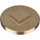 Oatey 3-1/2 In. Raised Head Brass Plug Image 1