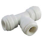 Anderson Metals 3/8 In. x 3/8 In. x 3/8 In. Push-In Plastic Tee Image 1